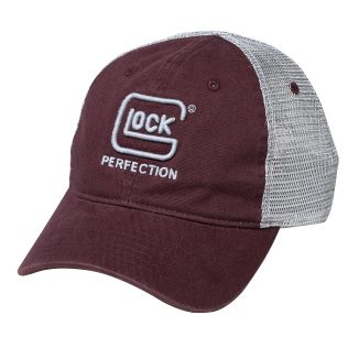 Maroon Mesh Hat