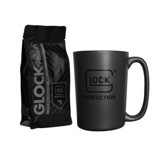 GLOCK Mug and Coffee Grinds Bundle