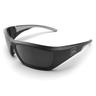 Tactical Glasses - Blue Line - Black, Silver Mirror